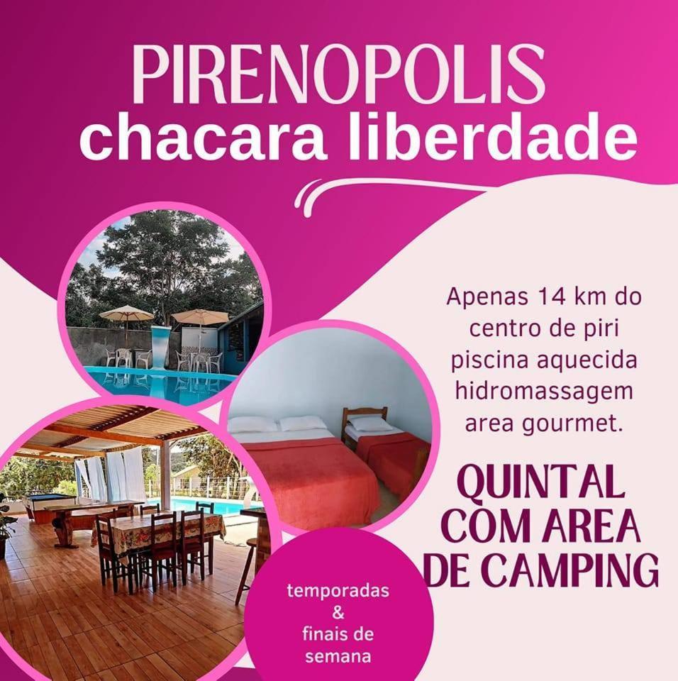 Chacara Liberdade Villa Pirenopolis Luaran gambar